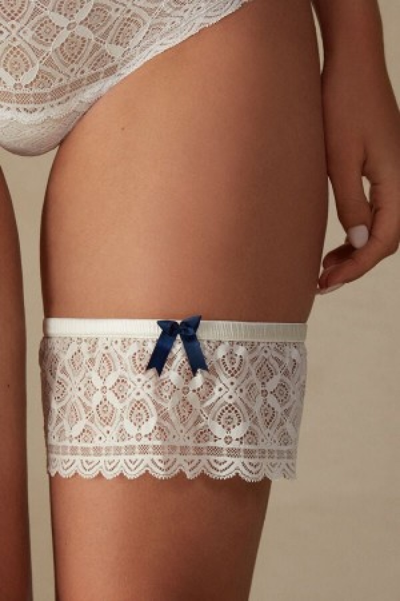 Intimissimi Kanten Garter Wit | NLZDE50110